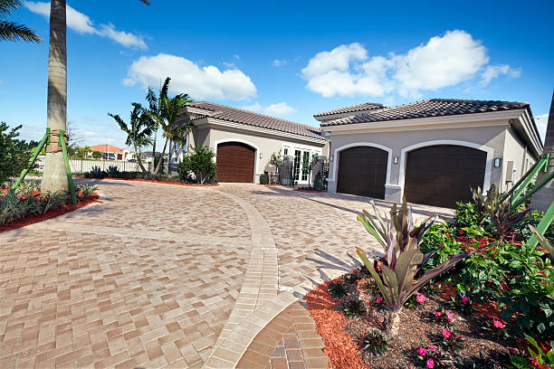 Permeable Paver Driveway in Watford City, ND
